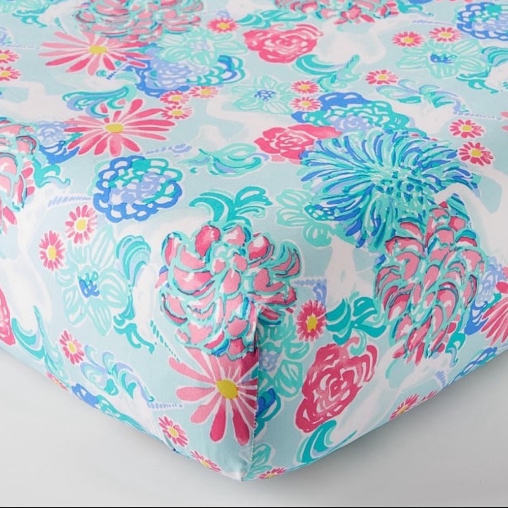 Lilly Pulitzer Crib/Toddler bed sheet